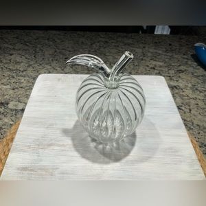 BLOWN GLASS APLLE OIL LAMP DEFUSER